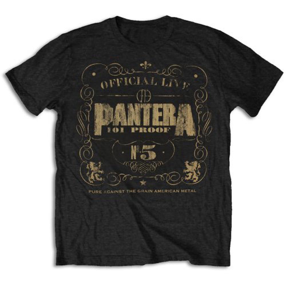 Pantera - 101 Proof Herren TShirt - Schwarz